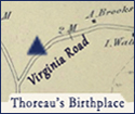 Thoreau's birthplace in Concord
