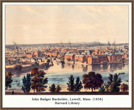 Lowell, Massachusetts in 1856